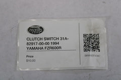 CLUTCH SWITCH 31A-82917-00-00 1994 YAMAHA FZR600R