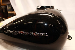 6 GALLON GAS TANK VIVID BLACK 61375-10DH 2012 ROADGLIDE Harley Davidson