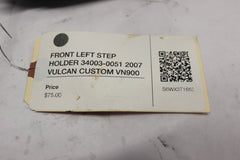 FRONT LEFT STEP HOLDER 34003-0051 2007 VULCAN CUSTOM VN900