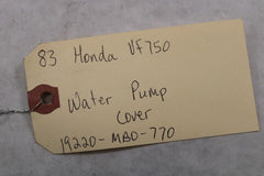 Water Pump Cover 19220-MB0-770 1983 Honda VF750