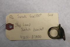 Stop Lamp Switch Bracket 43251-27A00 1986 Suzuki GSXR1100