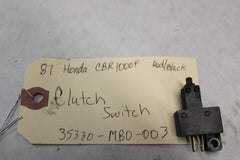 Clutch Switch 35330-MB0-003 1987 Honda CBR1000F Hurricane