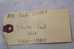 1982 Suzuki GS1100G Z Starting Motor Lead Wire 33850-48B00