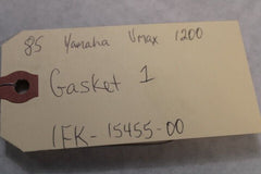 Gasket 1 1FK-15455-00 1990 Yamaha Vmax VMX12 1200