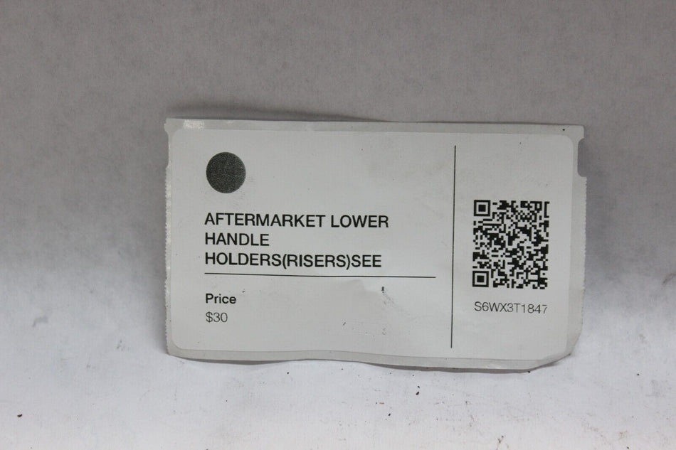 AFTERMARKET LOWER HANDLE HOLDERS (RISERS) SEE PHOTOS 2003 XVS1100AT SILVERADO
