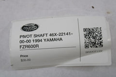 PIVOT SHAFT 46X-22141-00-00 1994 YAMAHA FZR600R