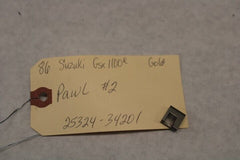 Pawl #2 25324-34201 1986 Suzuki GSXR1100