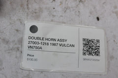 DOUBLE HORN ASSY 27003-1218 1987 VULCAN VN750A