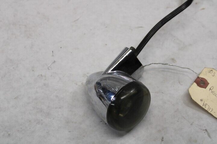 OEM Harley Davidson Rear Turn Signal 2003 FLHT Silver Black