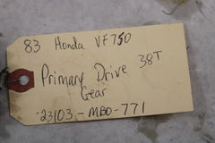 Primary Drive Gear 38T 23103-MB0-771 1983 Honda VF750