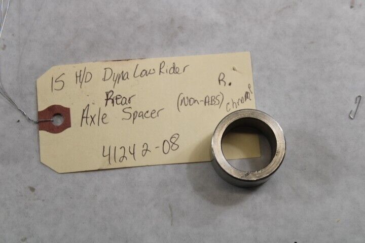 Rear Axle Spacer (Non-ABS) Right Chrome 2015 Harley Davidson Dyna Low Rider