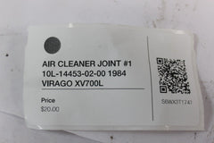 AIR CLEANER JOINT #1 10L-14453-02-00 1984 Yamaha VIRAGO XV700L