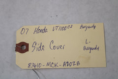 Side Cover Left (Burgandy) 83610-MCK-A80ZB 2007 Honda Shadow Sabre VT1100C2