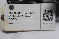 MUFFLER 1 1RM-14711-01-00 1984 VIRAGO XV700L