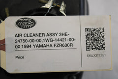 AIR CLEANER ASSY 3HE-24750-00-00,1WG-14421-00-00 1994 YAMAHA 1994 Yamaha FZR600R