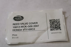 REED VALVE COVER 18612-MCK-G00 2007 HONDA VT1100C2