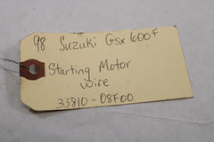 Starting Motor Wire 33810-08F00 1998 Suzuki Katana GSX600