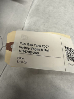 Fuel Gas Tank 2007 Victory Vegas 8 Ball 1014738-266