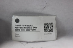 FRONT TURN SIGNAL ASSY 4WM-83310-00-00 2003 VSTAR XVS1100