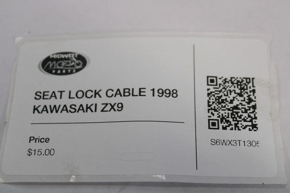 SEAT LOCK CABLE 1998 Kawasaki ZX-9R Ninja
