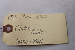 1982 Suzuki GS1100G Z Clutch Cable 58200-49211