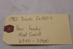 1982 Suzuki GS1100G Z Rear Fender Mud Guard 63411-31900