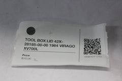 TOOL BOX LID 42X-28185-00-00 1984 Yamaha VIRAGO XV700L