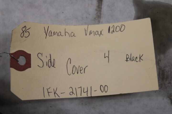 Side Cover 4 Black 1FK-21741-00-00 1990 Yamaha Vmax VMX12 1200