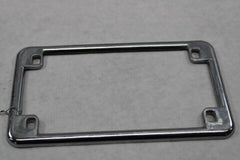 Chrome License Plate Frame 1983 Honda VF750