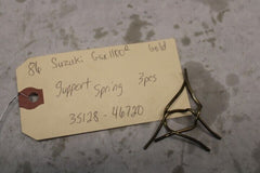 Support Spring 3pcs 35128-46720 1986 Suzuki GSXR1100