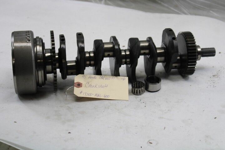 OEM Honda Motorcycle Crankshaft 13300-MAL-600 1995 CBR600F3 White