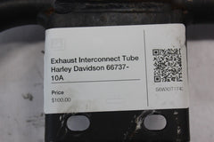 Exhaust Interconnect Tube Harley Davidson 66737-10A