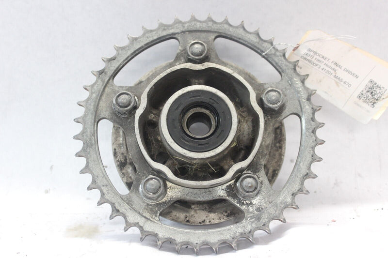 SPROCKET, FINAL DRIVEN (43T) 1997 Honda CBR600F3 41201-MAS-670