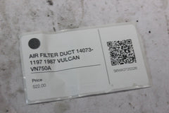 AIR FILTER DUCT 14073-1197 1987 VULCAN VN750A