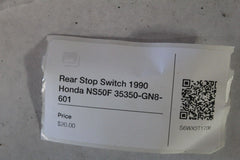 Rear Stop Switch 1990 Honda NS50F 35350-GN8-601