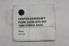 CENTER GEARSHIFT FORK 24230-GT5-000 1990 HONDA NS50F