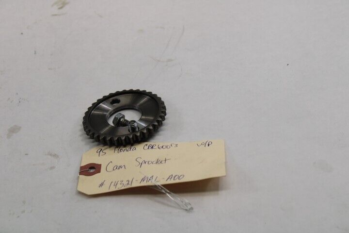 OEM Honda Motorcycle Cam Sprocket #14321-MAL-A00 1995 CBR600F3 White