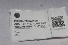 PRESSURE SWITCH ADAPTER 41077-0017 2007 VULCAN VN900 CUSTOM