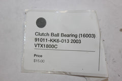 Clutch Ball Bearing (16003) 91011-KK6-013 2003 Honda VTX1800C