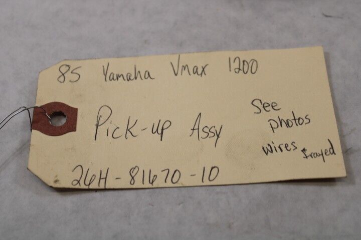 Pick-Up Assy (See Photos) 3UF-81670-00 1990 Yamaha Vmax VMX12 1200