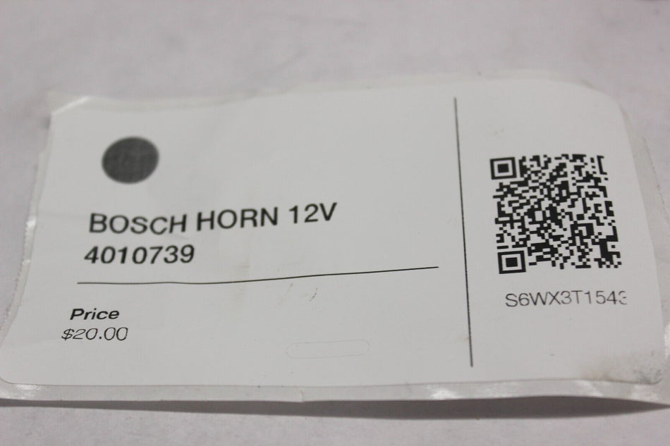 BOSCH HORN 12V 4010739 2007 Victory Vegas 8 Ball