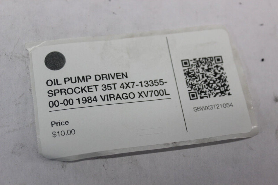 OIL PUMP DRIVEN SPROCKET 35T 4X7-13355-00-00 1984 VIRAGO XV700L