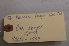 Cam Damper Spring 92081-1859 1986 Kawasaki Voyager ZG1200