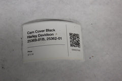 Cam Cover Black Harley Davidson 25369-01B, 25362-01