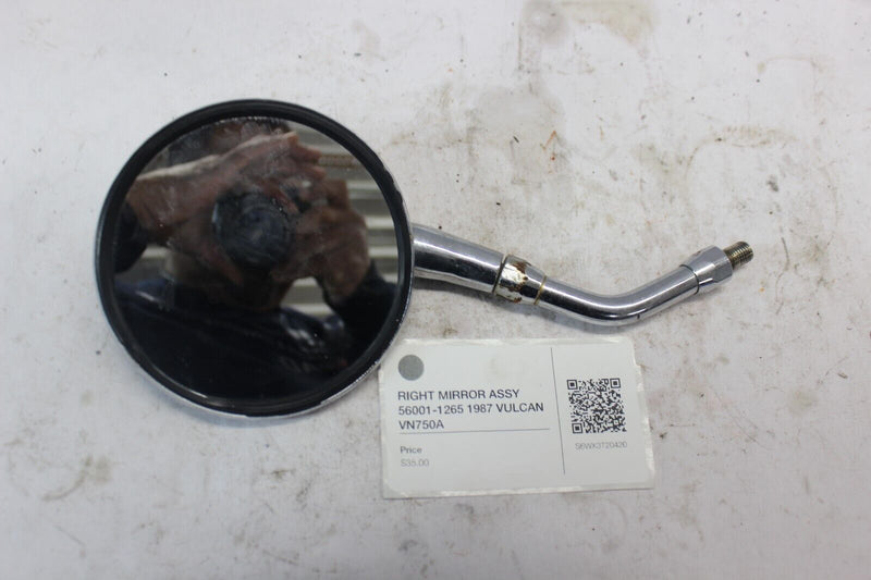 RIGHT MIRROR ASSY 56001-1265 1987 VULCAN VN750A