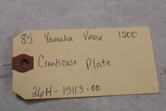 Crankcase Plate 26H-15113-00 1990 Yamaha Vmax VMX12 1200