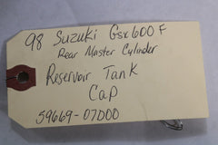 Rear Master Cylinder Cap 59669-07D00 1998 Suzuki Katana GSX600