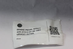 BRAKE PEDAL SHAFT 42X-27212-01-00 1984 Yamaha VIRAGO XV700L
