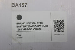 BRAND NEW CALTRIC BATTERY (BA157) 12V 16AH 1984 Yamaha VIRAGO XV700L