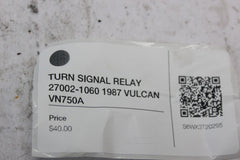 TURN SIGNAL RELAY 27002-1060 1987 VULCAN VN750A